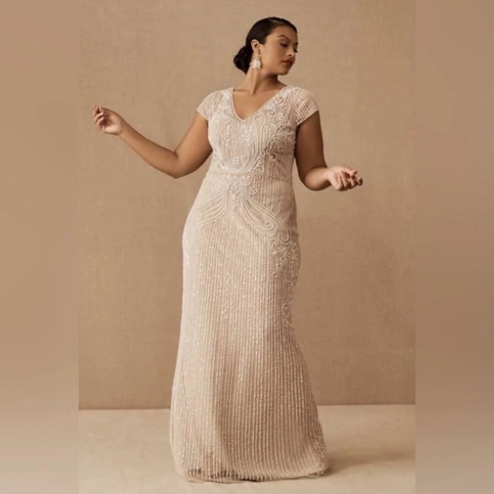 Anthropologie BHLDN Sanders Dress - Size 10 - Used